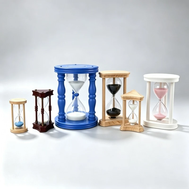 3-Pillar Wooden Hourglass best