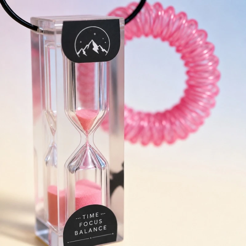 Cube Resin Acrylic Sand Timer high quality
