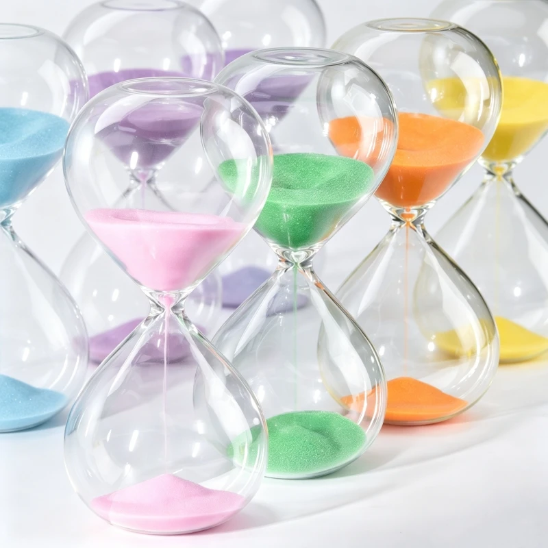 Flat Bottom Glass Sand Timer factory