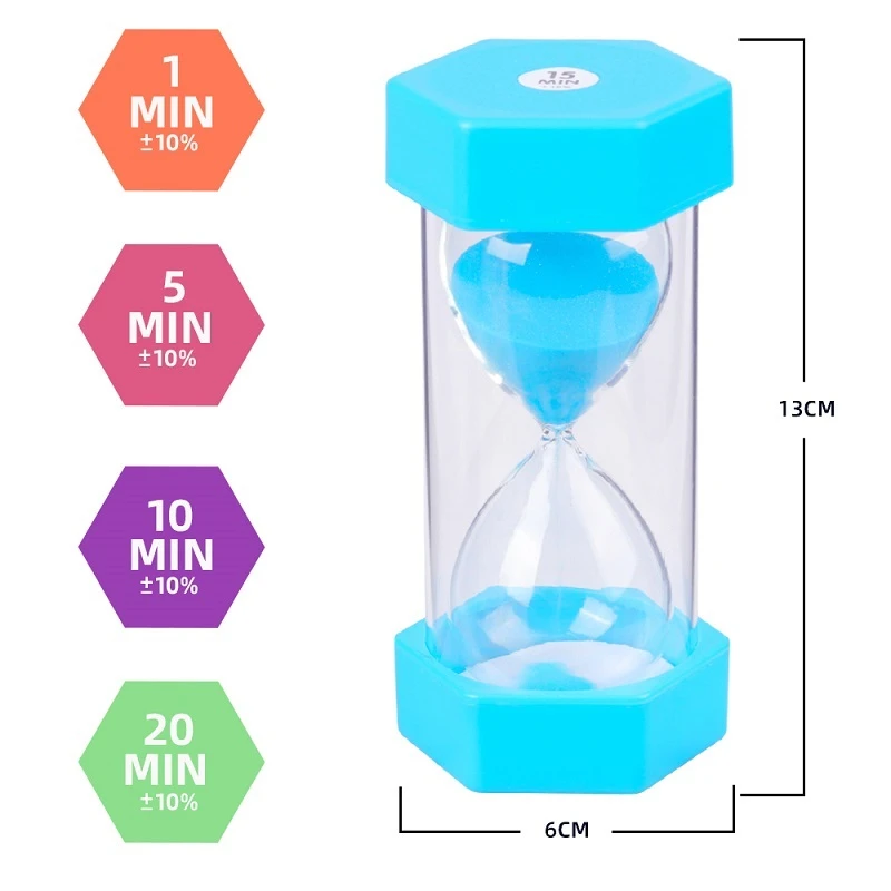 Hexagonal Plastic Sand Timer best