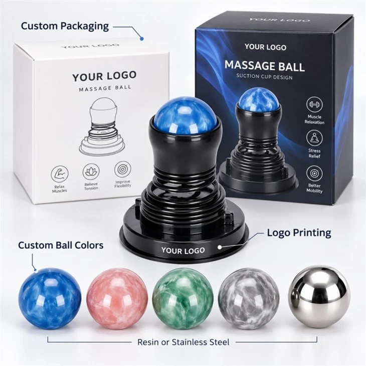 Mountable Massage Ball with Spring Base best