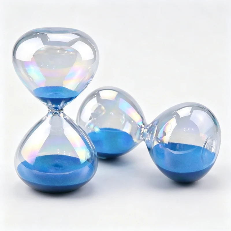 Rainbow Glass Sand Timer factory