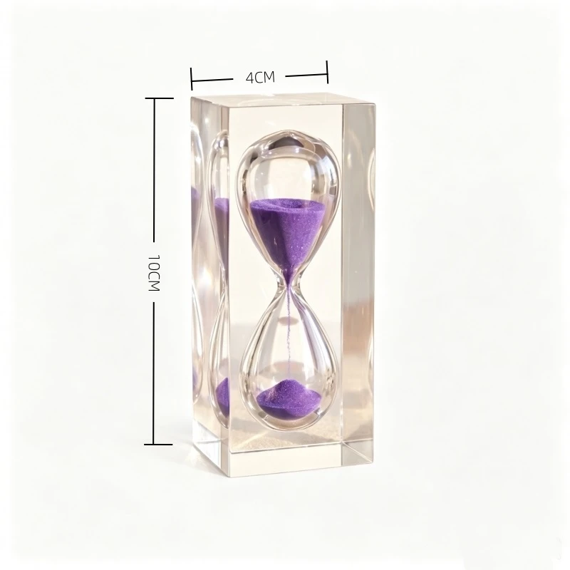 Resin Colored Acrylic Hourglass best