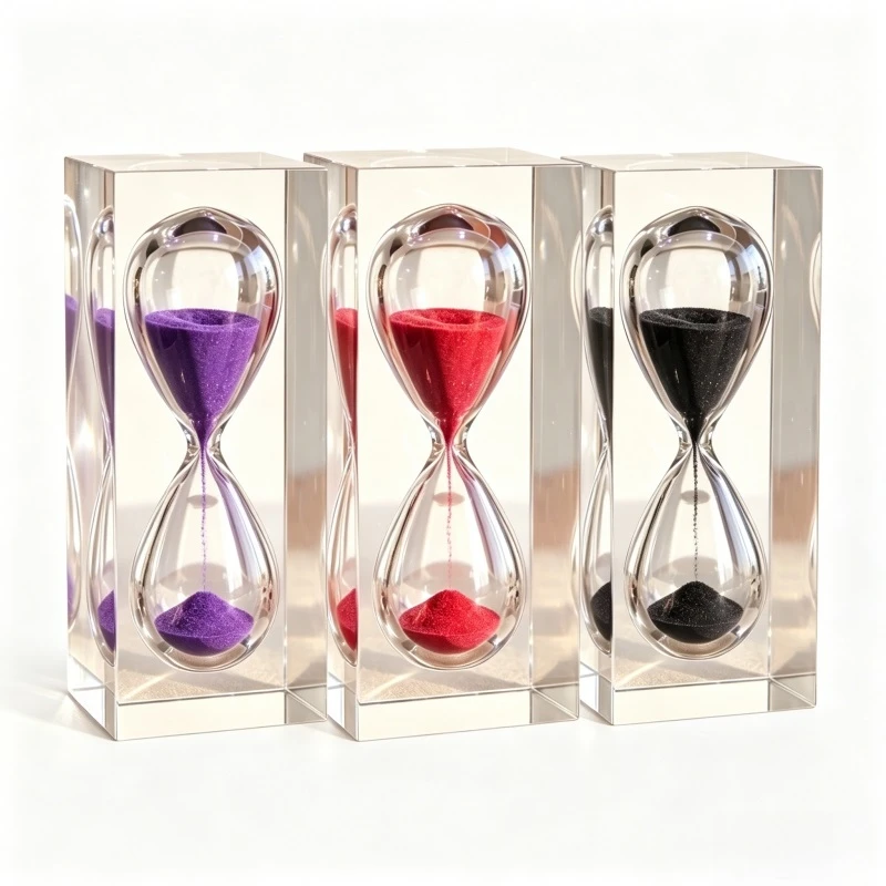 Resin Colored Acrylic Hourglass price