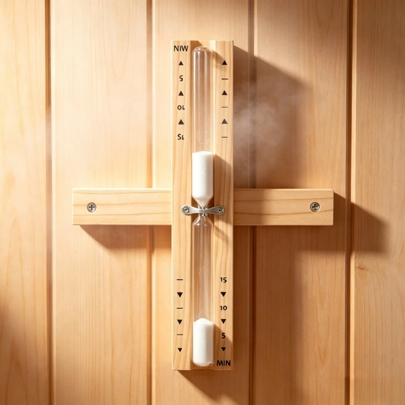 Wooden Sauna Hourglass Sand Timer high quality