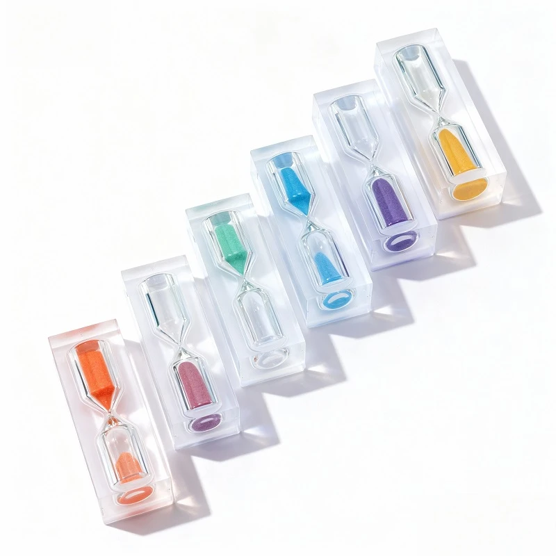 Cube Resin Acrylic Sand Timer