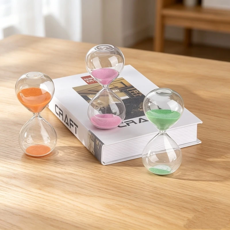 Flat Bottom Glass Sand Timer