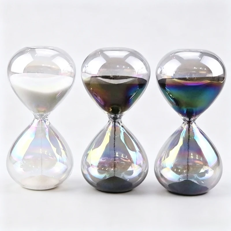 Rainbow Glass Sand Timer