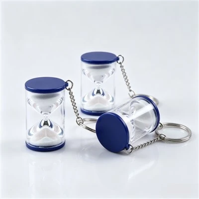 Acrylic Sand Timer Keychain