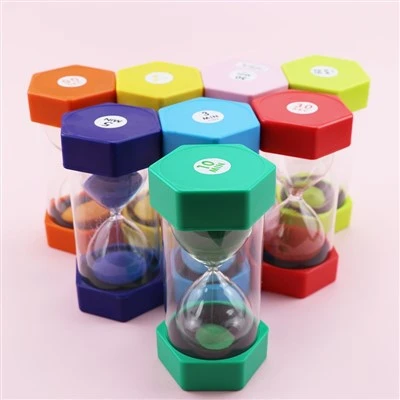 Hexagonal Plastic Sand Timer