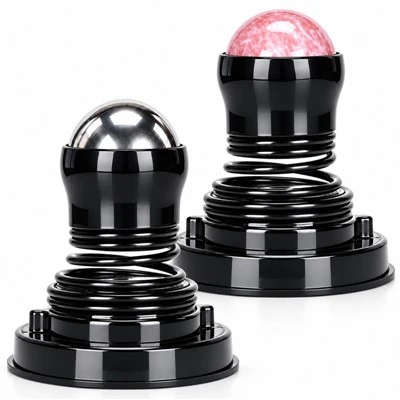 Mountable Massage Ball with Spring Base