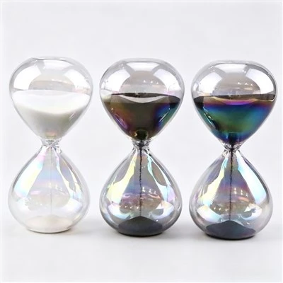 Rainbow Glass Sand Timer