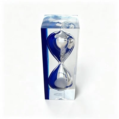Resin Colored Acrylic Hourglass