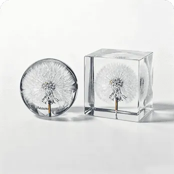 Dandelion Paperweight